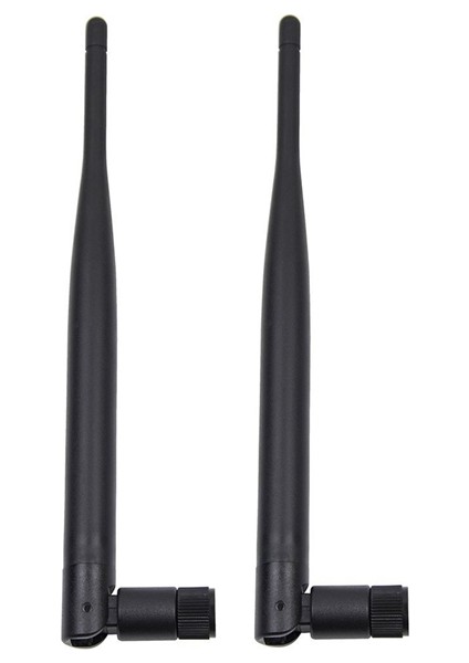 4 x 6dbi 2,4 Ghz 5 Ghz Çift Bantlı Wifi Rp-Sma Anten + 4 x 35 cm (Yurt Dışından) fiyatları