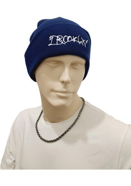 JTAW25BRE1657 Micro Örme Yazılı Lacivert %100 Akrilik Janti Bere modelleri