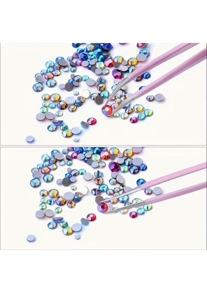 2'li Hobi Cımbız Seti (Sivri ve Eğik Uçlu) Metal 11 cm modelleri