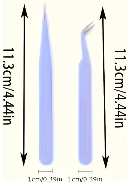 2'li Hobi Cımbız Seti (Sivri ve Eğik Uçlu) Metal 11 cm indirimleri