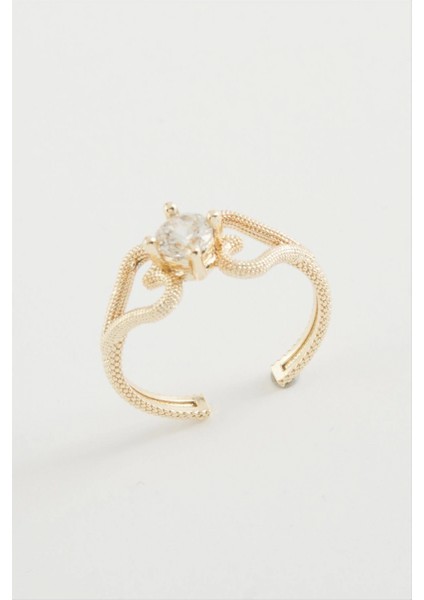 Ieg Kalp Tek Taşlı Yüzük