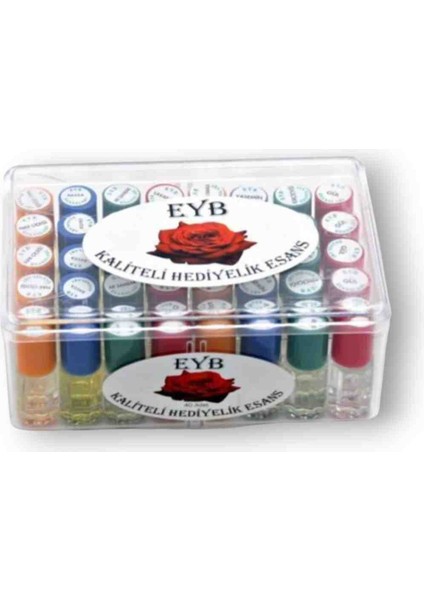 40LI Alkolsüz Esans Cam Şişede Hac ve Umre Hediyesi