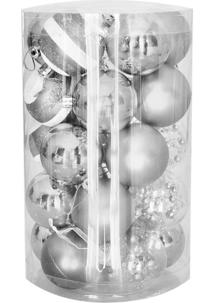 Yılbaşı Ağaç Süsleme Seti 25 Parça