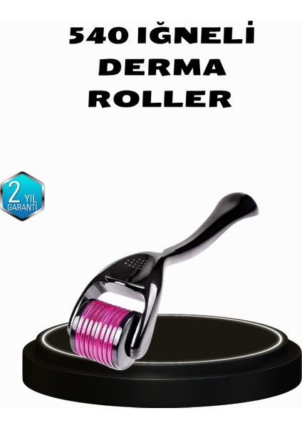 Derma Roller Titanyum Iğneli Cilt Yenileyici – Akne, Kırışıklık ve Leke Karşıtı