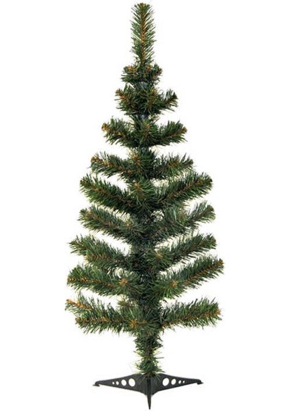 Yeşil Yılbaşı Çam Ağacı 90 Cm, 91 Dal, Balon Evi, Süs ve Dekorasyon Için Mükemmel