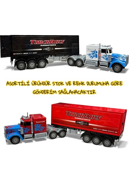Uzaktan Kumandalı Full Fonksiyonlu 62 cm Işıklı Tır - LED Işıklı Ayrılabilir Dorse Açılır Kapılı Tır fiyatları