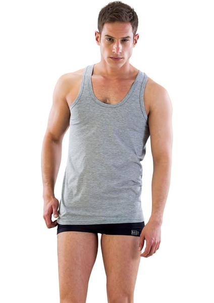 Gri Mı Emay 12210-R U Yaka Askılı Erkek Atlet Renkli fiyatları