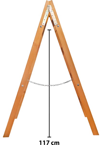 A Tipi Ahşap Merdiven 4+4 Basamaklı modelleri