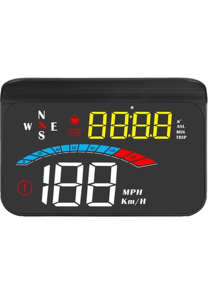 Evrensel Obd Otomobil Hızölçer Hud Ön Cam Projektörü LED Dijital Otomobil Baş Yukarı Gps Hız Uyarısı ile (Yurt Dışından)