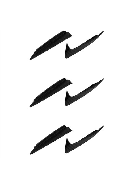 Benz C Sınıfı W205 C43 C63 Amg Karbon Fiber Arka Tampon Hava Havalandırma Kapağı 2014-2019 6 Pcs (Yurt Dışından)