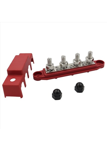 4pcs M8 M10 250A 4 Güç Dağıtım Bloğu Terminal Saplamaları Araba Rv-Deniz Organizatör Kutusu Için Busbar Bowlıng Busbar Bota (Yurt Dışından) modelleri