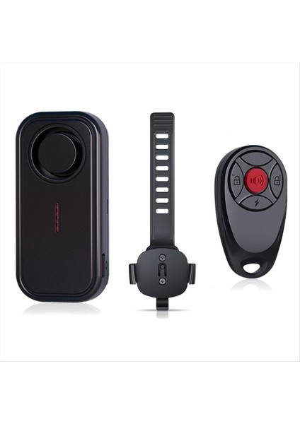 Motosiklet Hırsız Alarm Kablosuz IP66 Su Geçirmez Bisiklet Hırsızlık Önleyici Titreşim Bisiklet Güvenlik Alarmı LED Işık (Yurt Dışından)