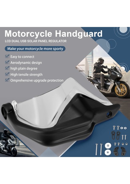 Motosiklet Aksesuarları Honda Adv 150 ADV150 Adv 160 El Koruma Uzantıları Ön Cam Şeffaf (Yurt Dışından) fırsatları
