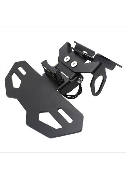 Yamaha Yamaha Için Kayıt Plakası Tutucu Yzf R7 MT07 Fz-07 Motosiklet Kuyruğu Düzenli Çamurluk Eliminator Lisans Numarası LED Çerçeve (Yurt Dışından)