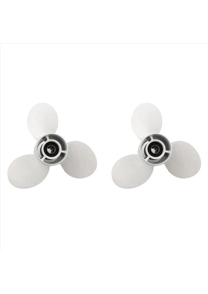 2x 9 1/4X11 9 9-15 Yamaha Için Beygir Gücü Dıştan Takma Spiral (Yurt Dışından)