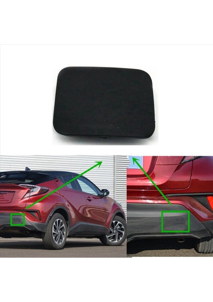 Toyota C-Hr 2016-2021 Arka Çekme Kanca Kapağı Için 4x Araba Arka Tampon Çekme Kanca Kapağı Kapağı (Yurt Dışından) fiyatları