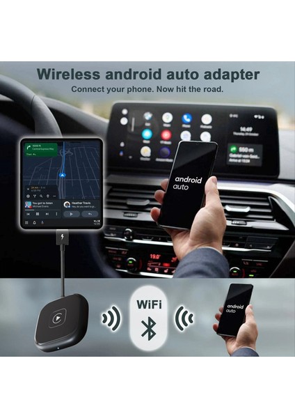 Kablosuz Akıllı Kutu Otomatik Adaptör Android Aı Kutusu Carplay Dongle Fiş Kablosuz Otomatik Adaptör (Yurt Dışından) indirimleri