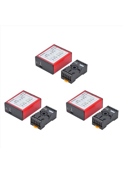 3x 110B Araç Dedektörü AC220V Tek Kanallı Endüktif Araç Döngü Dedektörü Otopark Erişim Kontrolü Için (Yurt Dışından)