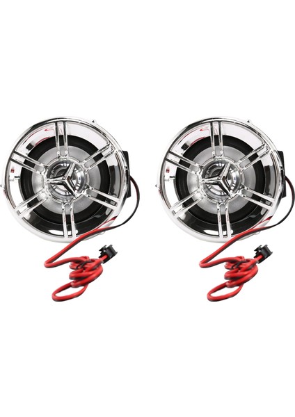 Motosiklet Ses Ses Sistemi Stereo Hoparlör Su Geçirmez Motosiklet Scooter Fm Radyo Bluetooth USB Tf Mp3 Müzik Çalar Kiti (Yurt Dışından)