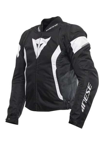 Daınese Ceket/avro 5 Tex Jacket Black/whıte/black