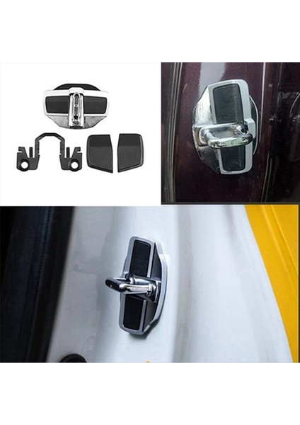 2set Trd Kapı Kilidi Tokası Stabilizatör Koruyucu Toyota Camry Rav4 Sienna Crown Yaris Highlander (Yurt Dışından) fırsatları