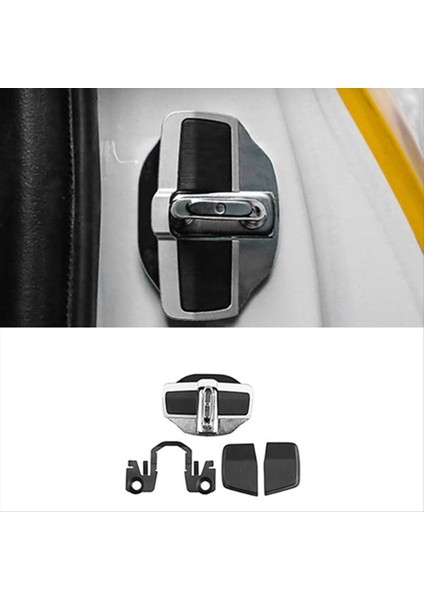 2set Trd Kapı Kilidi Tokası Stabilizatör Koruyucu Toyota Camry Rav4 Sienna Crown Yaris Highlander (Yurt Dışından) indirimleri