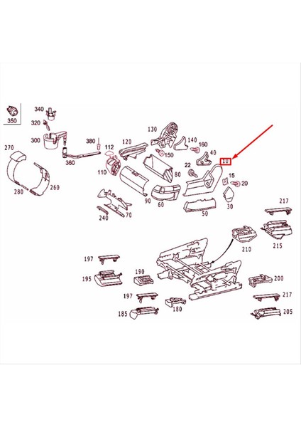 1pair Gri Koltuk Trim Kapak Paneli Mercedes-Benz S-Serisi W220 S500 S430 S600 S55 Amg 2000-2002 A2209102918 2209103018 (Yurt Dışından) indirimleri