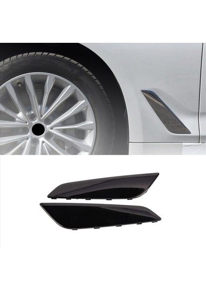 2x Ön Fender Trim Hava Havalandırma Outlet Kapak 51747439013 51747439014 Bmw G30 G31 G31 G38 5 Serisi 2017-2023 Aksesuarlar (Yurt Dışından) fırsatları
