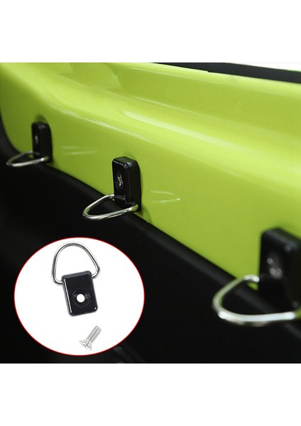 4pcs Araba Gövdesi Kargo D-Ring Suzuki Jimny Için Hızlı Serbest Dinlatıcı Klipsleri 2019 2020 2021 JB64 JB74 Iç Solmalar (Yurt Dışından) modelleri