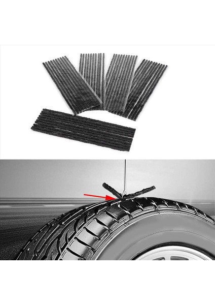 150PCS Araba Bisiklet Lastik Tubess Conta Şeridi Fiş Lastik Delme Onarım Sızdırmazlık Şeritler Kurtarma Kiti (Yurt Dışından) indirimleri