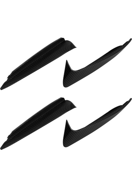 Benz C Sınıfı Için W205 C43 C63 Amg Karbon Fiber Arka Tampon Hava Havalandırma Kapağı 2014-2019 4pcs (Yurt Dışından)