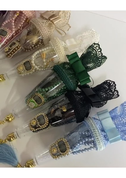 Külahta Tesbih Seti Karışık Renkte 10'lu