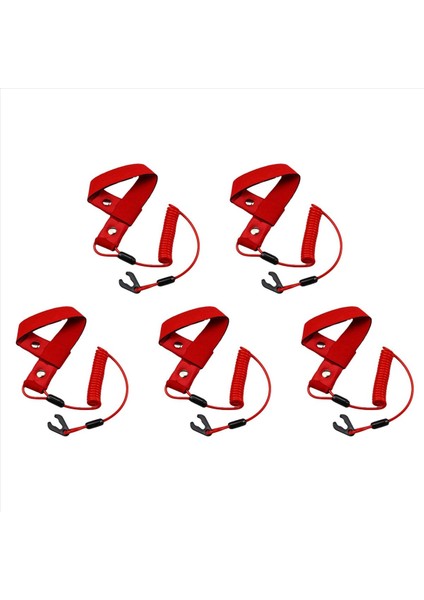 5x Durdur Güvenlik Kradard Gidon Anahtarına Uygun Anahtar Yüzen Acil Durum Flameout Halat Tüm Yamaha Jet Ski (Yurt Dışından)