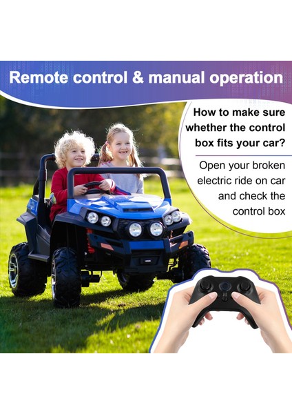 Çocuk Elektrikli Araba 2 4g Bluetooth Uzaktan Kumanda Elektrikli Araçlar Hlx SX118 SX1718 B Için Yedek Parçalar (Yurt Dışından) indirimleri