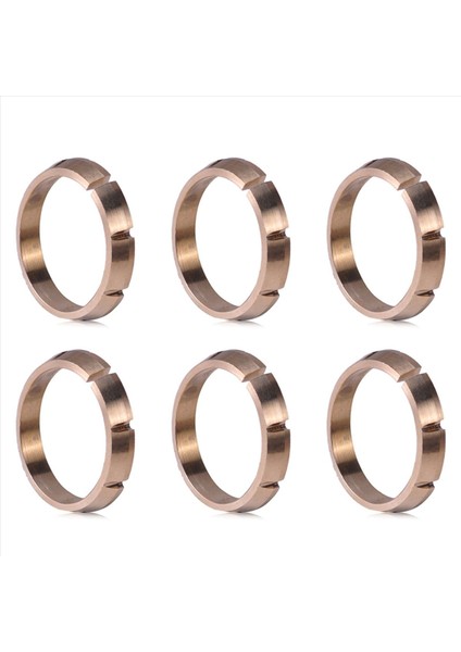 6x Araba Pirinç Flanş Yüzüğü Audi A3 Tt 020409374 (Yurt Dışından)