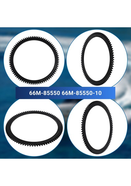66M-85550 66M-85550-10 Yamaha Tekne Motoru Için Volan Taç Dişli Yüzüğü 4 Strok F15 F20 Parsun PAF15-07070100W (Yurt Dışından) fırsatları