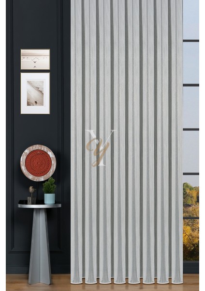 Yasemin Raporlu Çelik Tül Perde V-Gold fiyatları