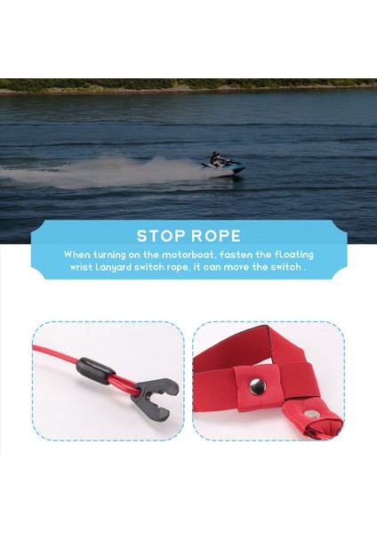 Stop Kıll Güvenlik Kaydırılığı Tholebar Sahkeme Temel Yüzen Acil Durum Flameout Halat Tüm Yamaha Jet Ski (Yurt Dışından) fırsatları