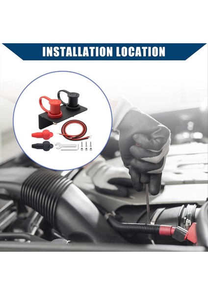 250A 48V Pil Jumper Post Panel Atv Utv Rv Kamyon Pil Şarj Postası Kiti Için Harici Pil Jumper Bloklar (Yurt Dışından) indirimleri