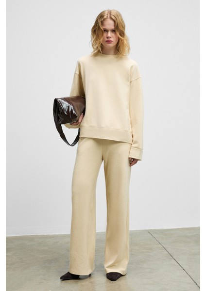 ZEHRULS Kadın Yumuşak Ve Esnek Kumaşlı Kordonlu Vizon Eşofman Altı fiyatları