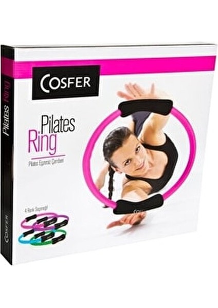 CSF-PC1 Turkuaz Pilates Çemberi Sünger - Kolay Kullanım fırsatları