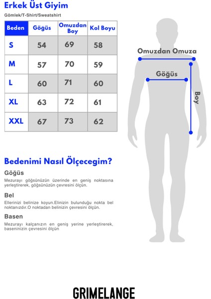 ALDEN Erkek Yuvarlak Yaka Göğsü Ve Sırtı Baskılı Relaxed Fit Beyaz Sweatshirt