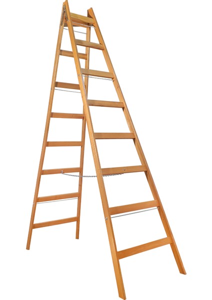 A Tipi Ahşap Merdiven 8+8 Basamaklı fırsatları