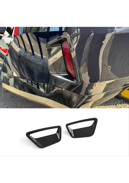 Bmw 5 Serisi G60 2024 Arka Sis Kapağı Trim Dekorasyon Dış Aksesuarları Abs Karbon Fiber Desen (Yurt Dışından) modelleri