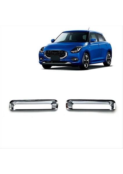 Suzuki Swift Zd/zc 2024 Dış Aksesuarlar Arka Sisli Lamba Kapağı Kapağı Kaplama Kaplama Kromu (Yurt Dışından) fırsatları