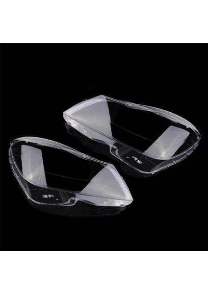2 Pc Far Şeffaf Lens Lens Kapağı Mercedes-Benz C-Serisi W204 C180 C200 C260 2011-2013 Sağ ve Sol (Yurt Dışından)