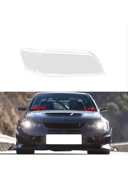 Araba Sağ Far Kabuk Lambası Gölgesi Mitsubishi Lancer Evolution 2005-2006 Şeffaf Lens Kapağı (Yurt Dışından) modelleri