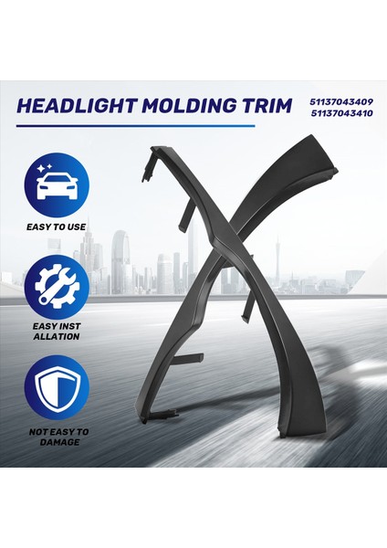 Far Kalıp Kapağı Altında Araba Ön -Bmw E46 330I 330XI 325I 325XI 2001 - 2005 51137043409 51137043410 (Yurt Dışından) fırsatları