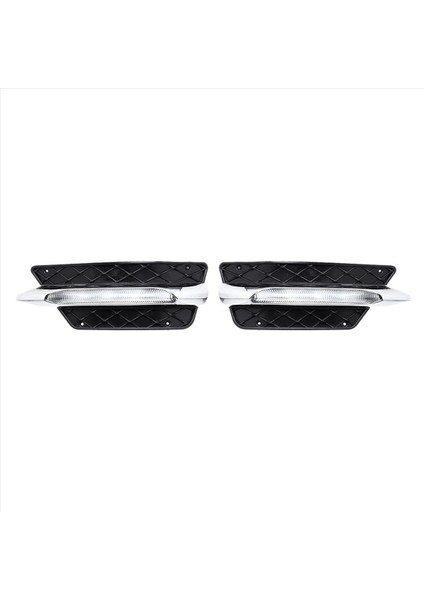 2x Drl Ön Tampon Izgara Kalıplama LED Fog Fog Gündüz Benz W204 2012-14 Için Mercedes Için Işık Sis Lambası (Yurt Dışından) fiyatları