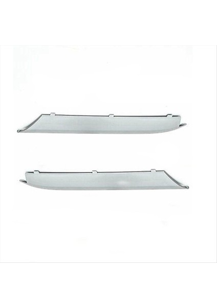 1paır Ön Tampon Sisli Far Çerçeve Trim 51117331717 51117331718 Bmw 5 Serisi F07 2014-2017 Dış Izgara Şeridi (Yurt Dışından)